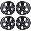 GLOSS BLACK Wheels (Set of 4) - Cars Parts Auto