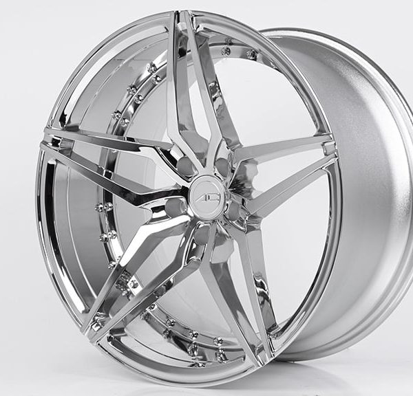 20" STAGGERED AC WHEELS AC01 CHROME EXTREME CONCAVE RIMS