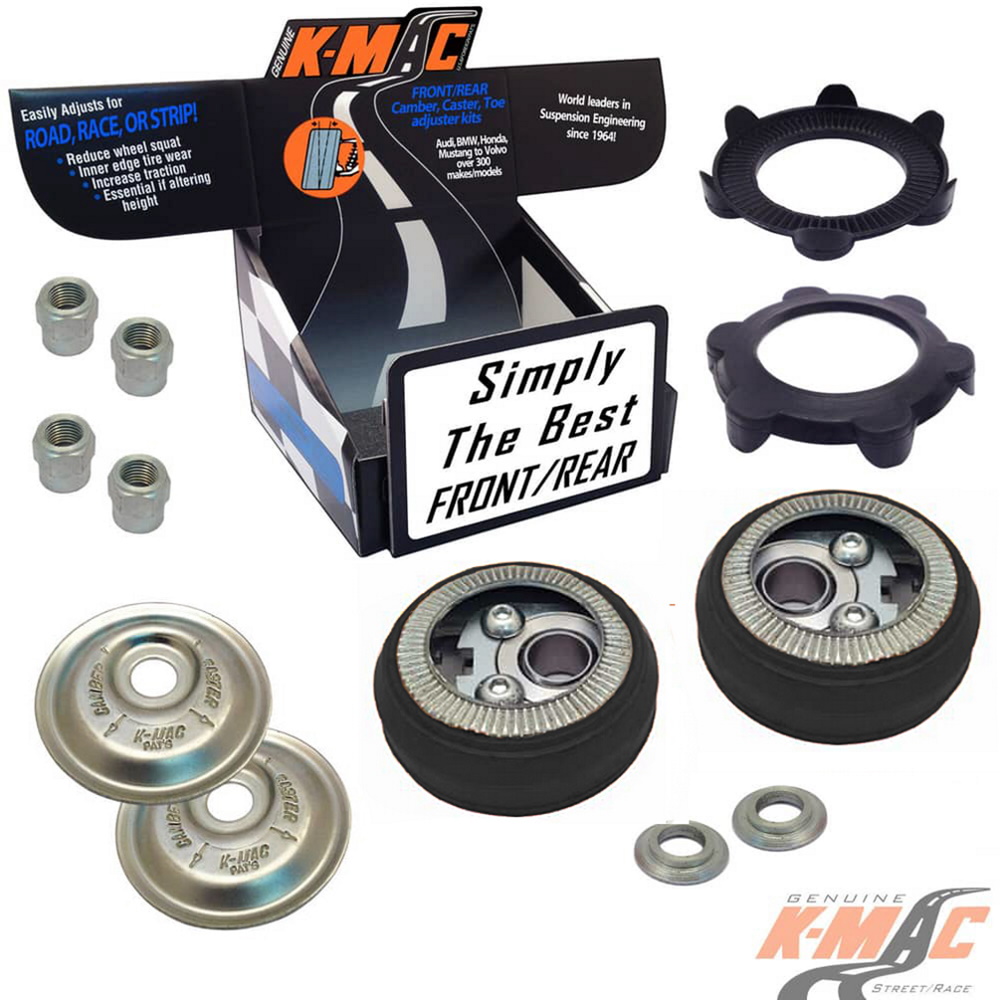 Holden 201716 N Front <br />Commodore ’03 VR to 17’ VE/VF  <br /> FACTORY DIAM. SPRINGS <br />Top Strut Mounts <br />Camber & Caster Adj.<br />UNLIKE OTHER BRANDS<br />Not just 1 Offset position (UP TO 3 Degs. EXTRA Pos. or Neg CAMBER)<br />Incl. Magnetic Ride control<br />STEEL – Not Plastic Encased Thrust Bearings ( Pair )