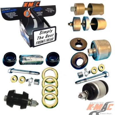 Mercedes 503616 M<br />C218 (’10-’18) 4MATIC (incl C63, 65) <br /> ( Set of 4 )<br /> Front Camber (& Caster)<br /> Adj. Bush Kit