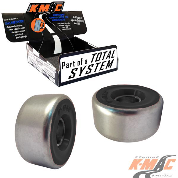 BMW 195118-1H . Front <br />Mini R50, R52, R53, R55, R56, R57, R58, R59 (66 mm Diam.) <br />Caster Bush Kit . (Pair)<br />(Inner/ Rear) <br />(No Caster Offset)