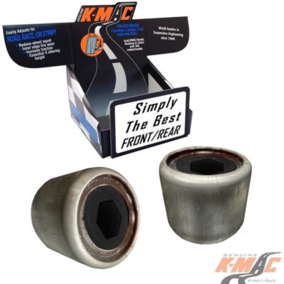 Holden 201928-2K Rear<br />Commodore VF (’13-’17) <br /> Increase Traction Reduce Flex <br />UPPER / INNER REAR BUSHES<br /> (ALLOY NOT STEEL MOUNTS) <br /> ULTIMATE MONO BALL / SELF SLIGN (Pair)