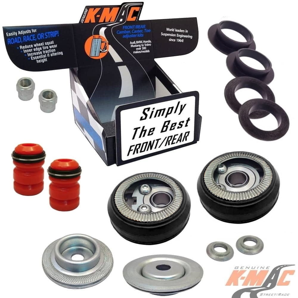 Opel/ Vauxhall 202516-2L<br />Calibra (’90-’97)<br />( Pair ) <br />Front Top Strut Mounts <br />Camber & Caster adj. <br /> (Stage 2- Street/ Race)