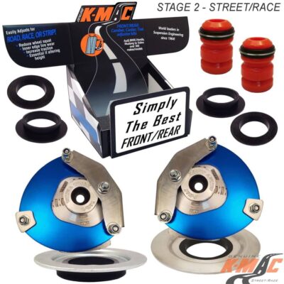 BMW 195316-2N Front<br />F45 F46 F48 Mini MKIII- F54, F60 Clubman /Countryman<br />(Pair). Top Strut Mounts <br />Camber & Caster adj.  <br />(stage 2- Street/ Race)
