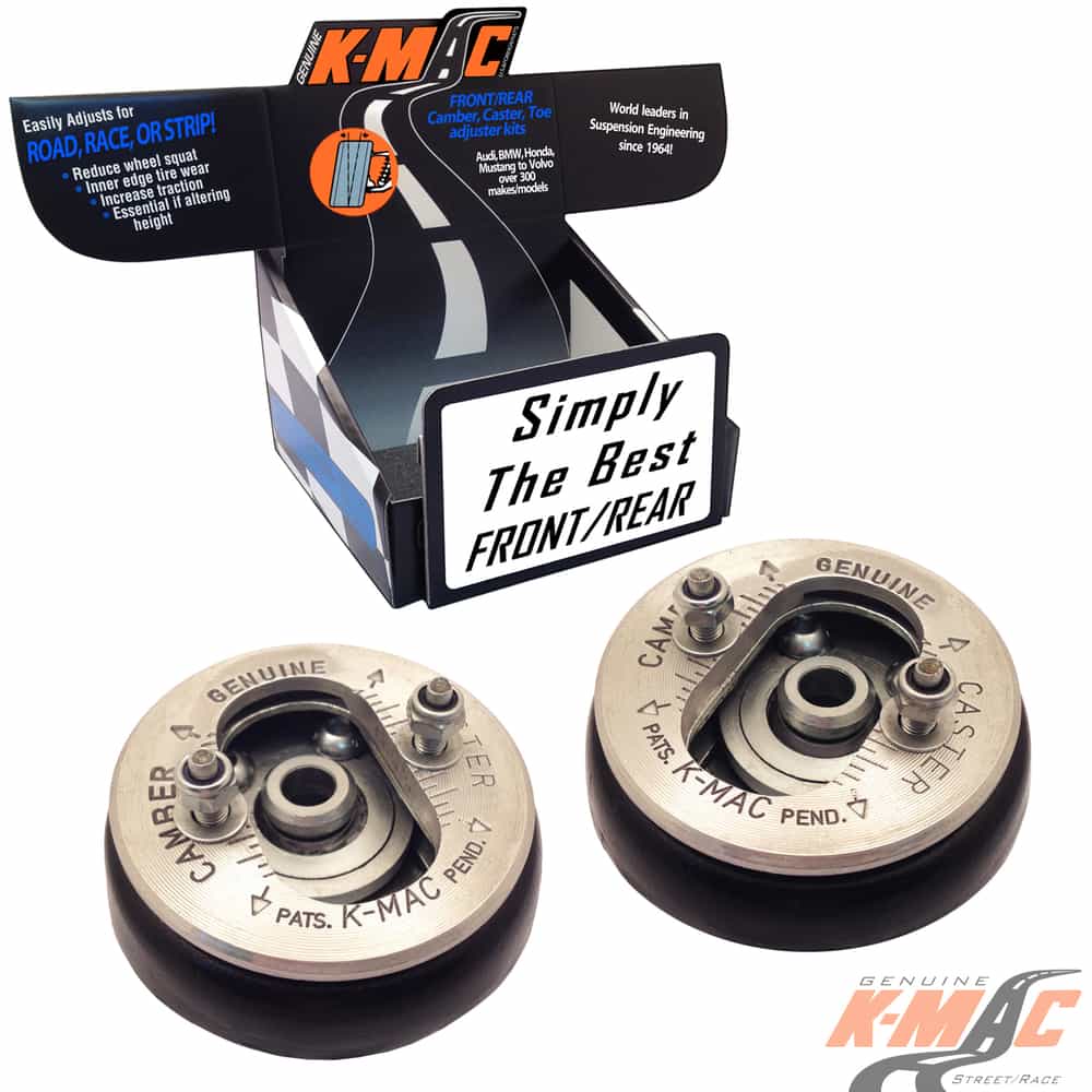 Chevrolet 202116-2L<br />Camaro (’11 – ’15)  . ( Pair )<br />Front Strut Top Mounts<br /> Camber & Caster adj <br />(Stage 2- Street/ Race)