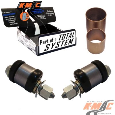 Ford 181716-3H FRONT<br />Territory (04′-’11)<br />( Set of 2 )<br />Lower Control Arm Inner Bushes Camber Adjustable. Ultimate Mono Ball / Self Align