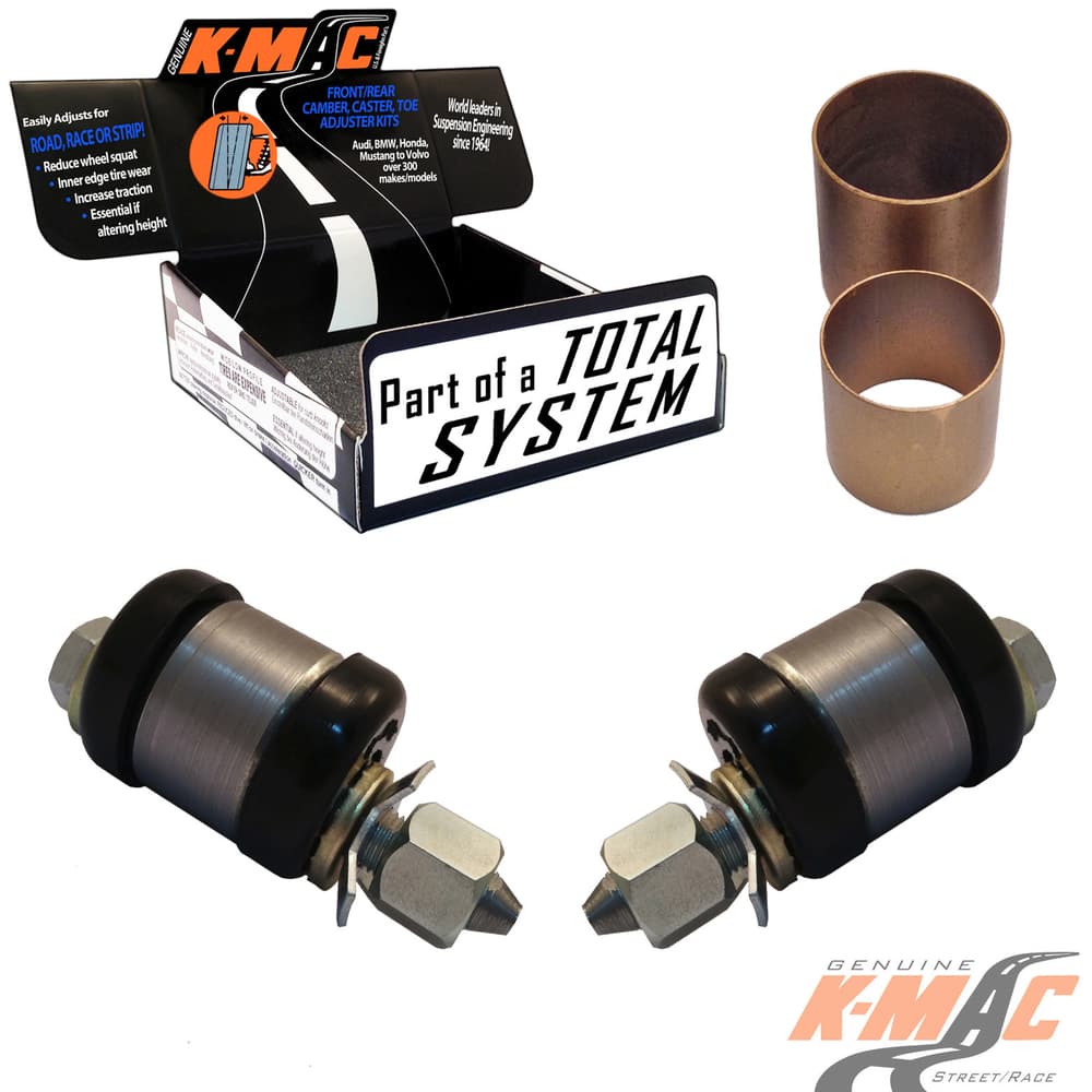 Ford 181716-1H FRONT<br />Falcon AU, BA, BF, <br />( Set of 2 )<br />Lower Control Arm Inner Bushes Camber Adjustable. Ultimate Mono Ball / Self Align