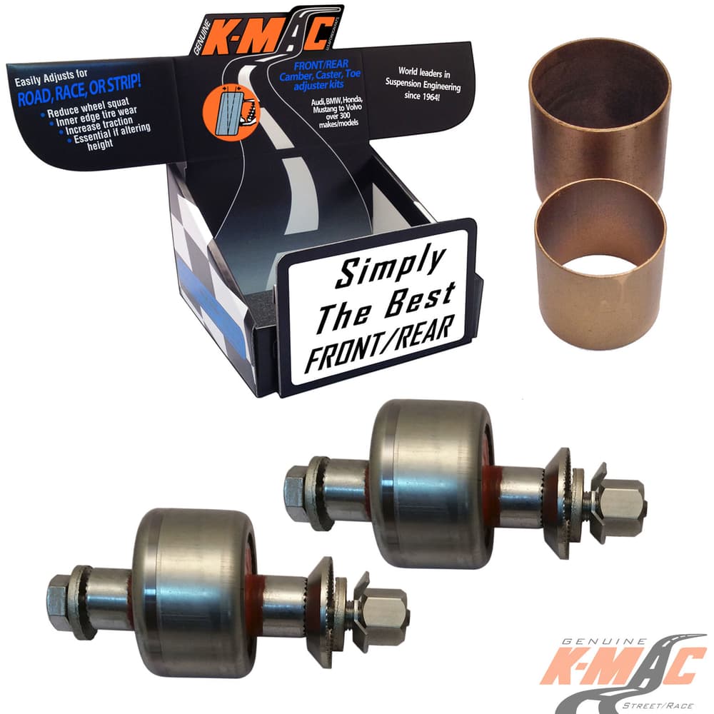 Ford 181716-2K FRONT <br />FG Falcon Thrust Arm <br />( Set of 2 ) Caster adjustable Bushes. Ultimate Mono Ball / Self Align. Increase Brake & Steering Response