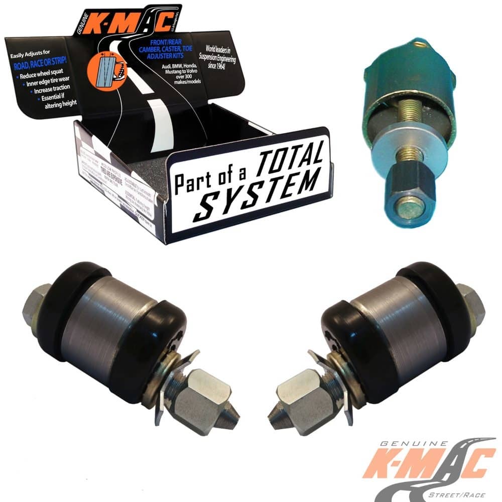 Ford 181526 H REAR <br />Falcon FG, BF, BA, Territory <br />( Set of 2 )<br /> Lower Arm Inner Adjustable Toe  Bushes. Doubles Adj. Range Fit without need for Arm Removal