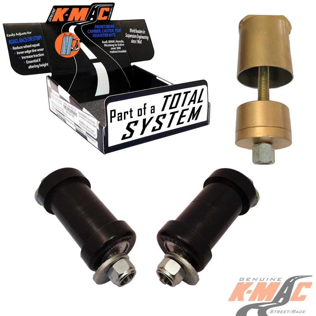 Mercedes 501616H<br /> W123(E) (’77-’91)<br />W126(S) (’81-’91)<br />(Set of 2)<br />“Less Cost Then 1 Quality Tire” Front Camber <br /> Adj.  Bush Kit