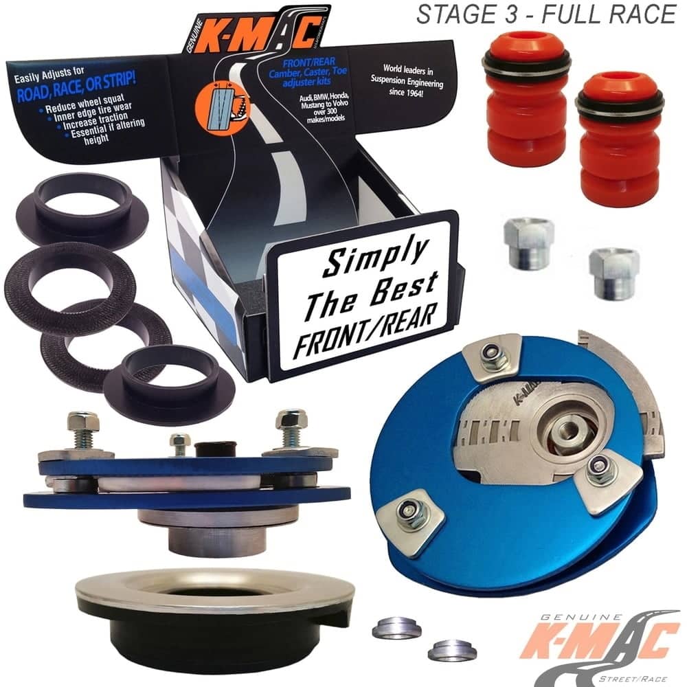 Chrysler 520216-3L<br />Centura KB, KC (’74-’78) <br />(Pair) <br />Front (3 Bolt) Strut Top Camber & Caster adj. <br />(Stage 3- Full Race)