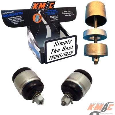 BMW 193916-2J . Front <br />(’04-’14) E81, E82, E87 – E93. Incl. ‘M’.<br /> ( Pair ) <br />Caster Thrust Arm <br />Adj. Inner Bush Kit