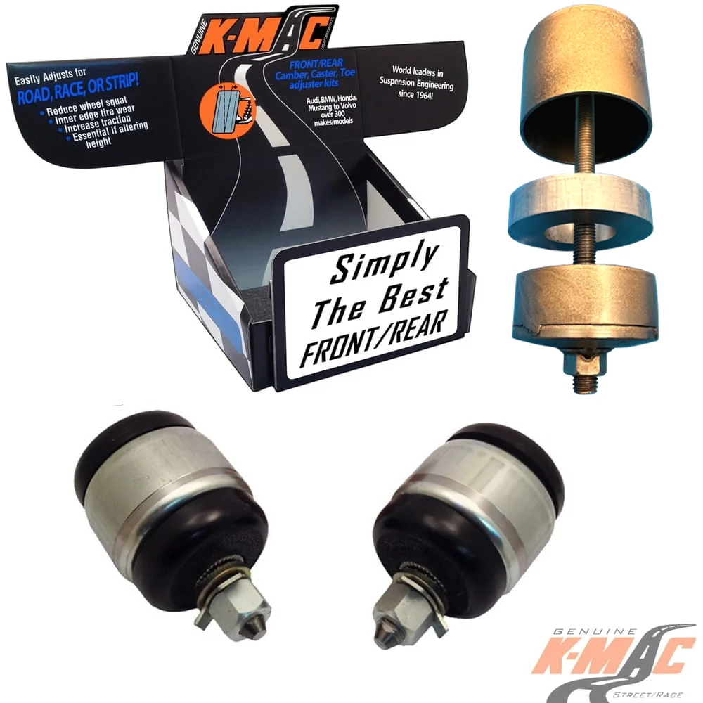 BMW 193916-2J . Front <br />(’04-’14) E81, E82, E87 – E93. Incl. ‘M’.<br /> ( Pair ) <br />Caster Thrust Arm <br />Adj. Inner Bush Kit