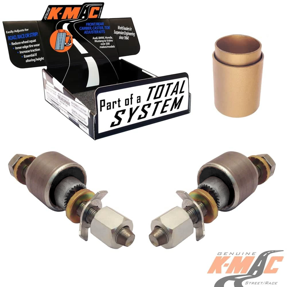 Holden 203126G Rear<br /> Vectra (’02-’07) <br />( Pair )<br /> Camber Adjustable bush kit. Ultimate Mono Ball / Self Align