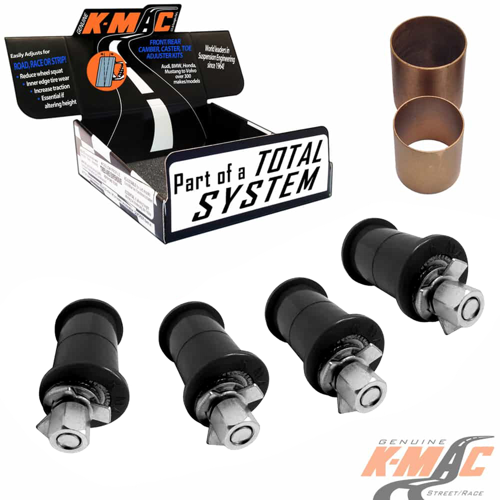 Nissan 541126H Rear<br />C211, 280ZX, Z30 (7/’78-’83)<br />( Set of 4 )<br /> 4 trail arm to crossmember bushes Camber & Toe Adj.